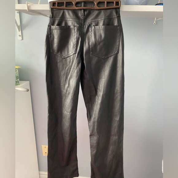 Hollister vegan leather pants in size 00 short - Picture 2 of 2